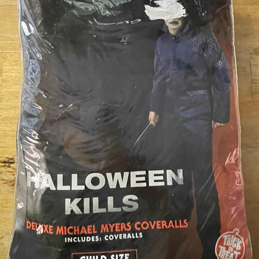 HALLOWEEN KILLS MICHAEL MYERS CHILD COVERALLS COSTUME NEW